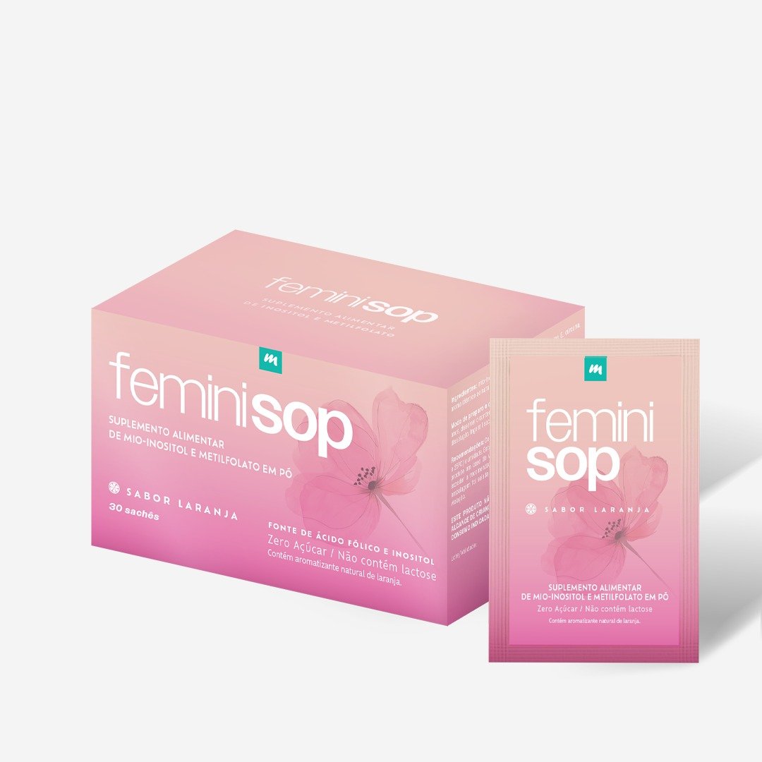 FeminiSop - 30 sachês (Sabor Laranja) | Medfórmula
