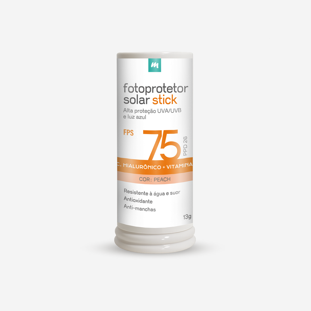 Fotoprotetor Solar Stick FPS 75 | Medfórmula - Peach