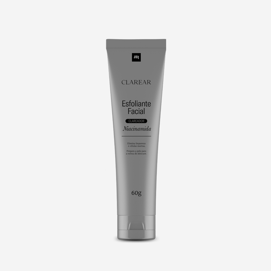 Linha Clarear: Esfoliante clareador facial com niacinamida - 60g | Medfórmula