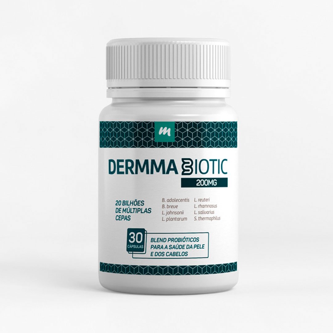 Dermma Biotic - Probióticos para saúde da pele e cabelos | Medfórmula