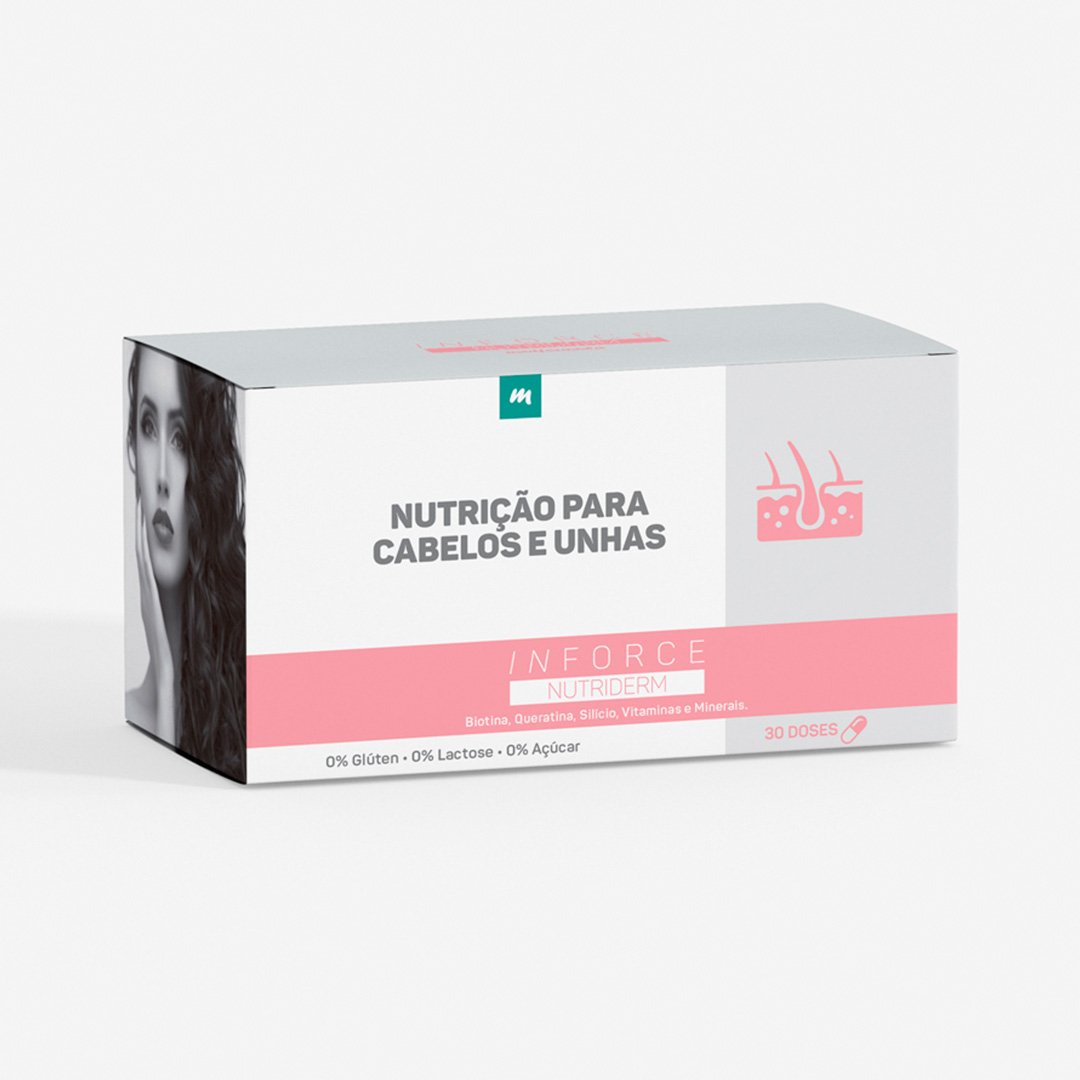 Nutriderm Inforce: nutrição para cabelos e unhas | Medfórmula