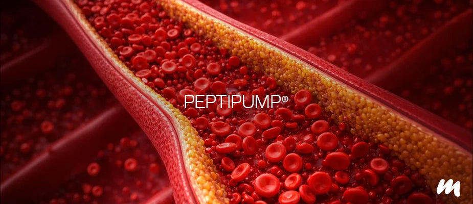 PeptiPump: Vasodilatação Inteligente para performance, fluxo sanguíneo e recuperação muscular