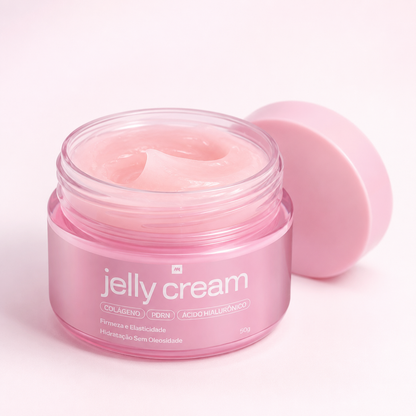 Jelly Cream - Creme Gel Facial Hidratante com Efeito Preenchedor e Glow - Medfórmula