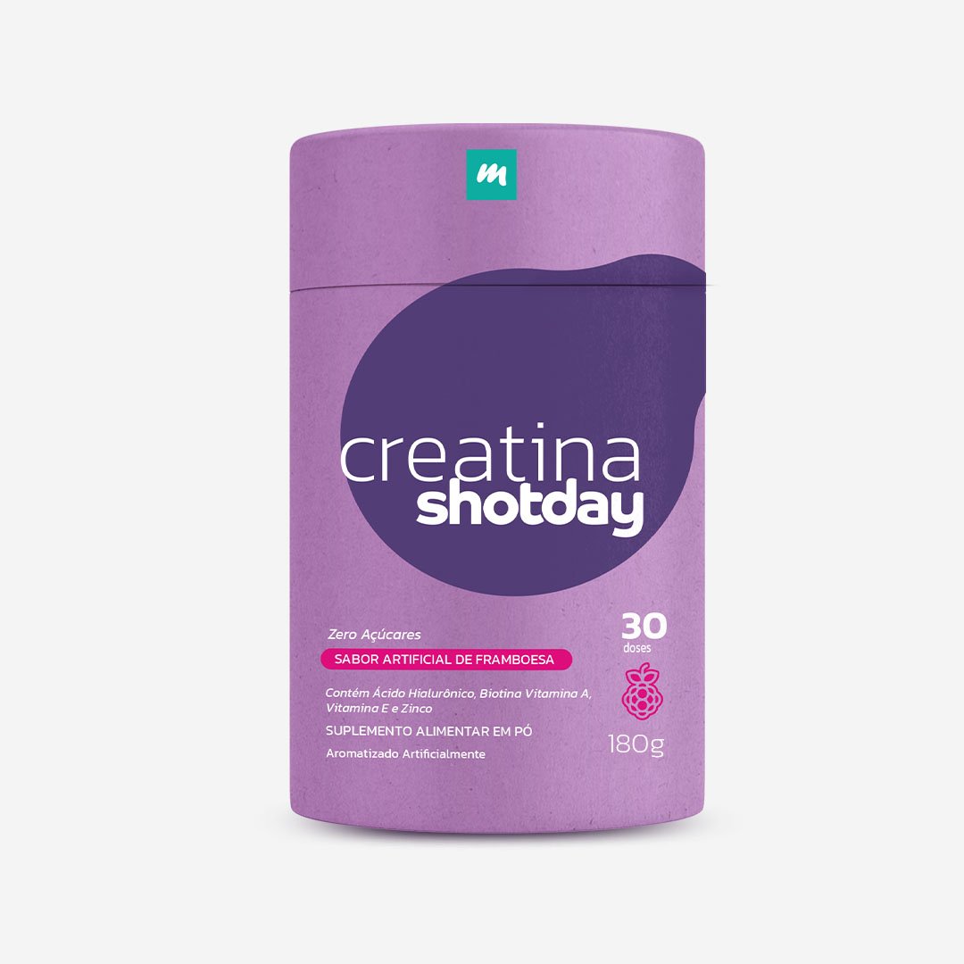 Creatina ShotDay - Sabor Framboesa | Medfórmula