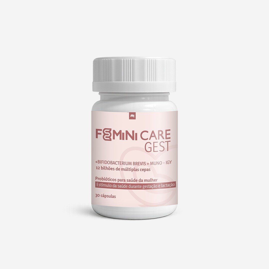 Femini Care Gest - Probiótico para Gestantes e Saúde Íntima | Medfórmula