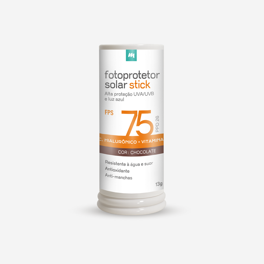 Fotoprotetor Solar Stick FPS 75 | Medfórmula - Chocolate