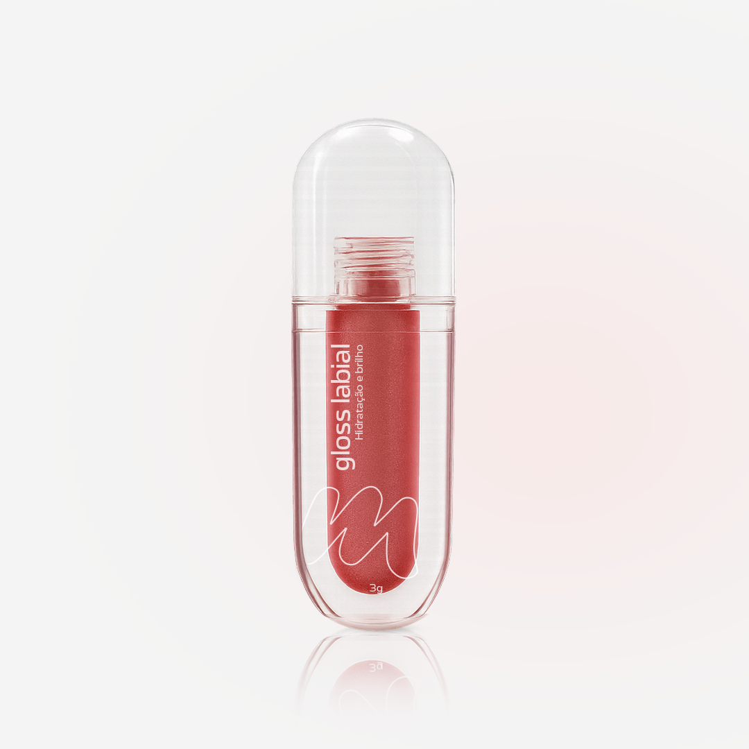 Gloss Labial Med - 3g | Nude gold 