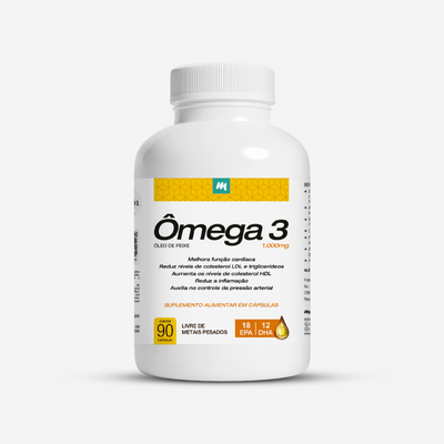 Ômega 3 18EPA 12DHA (1000mg) - 90 Cápsulas | Medfórmula