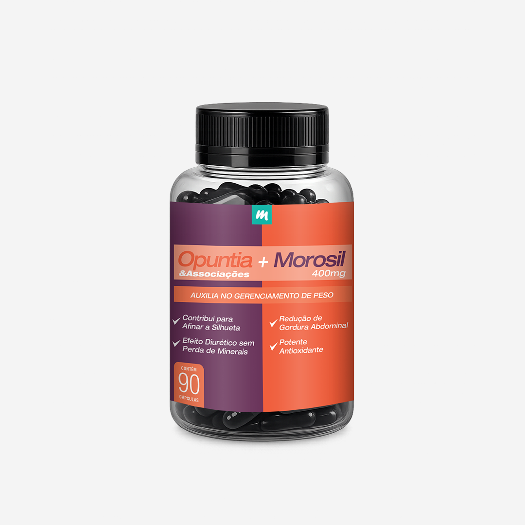 Lipodetox Composto Opuntia + Morosil - 90 Cápsulas | Medfórmula
