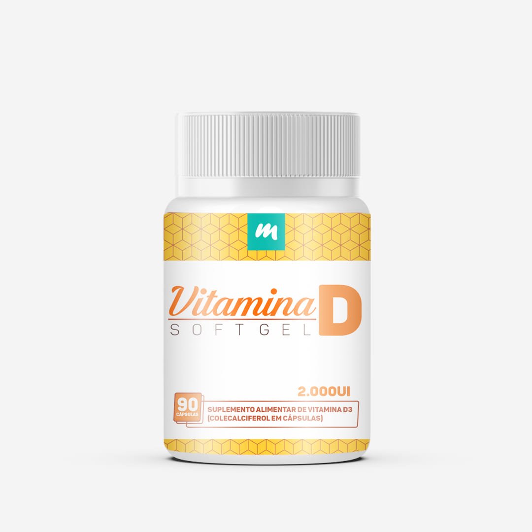 Vitamina D 2.000Ui - 90 Cápsulas | Medfórmula